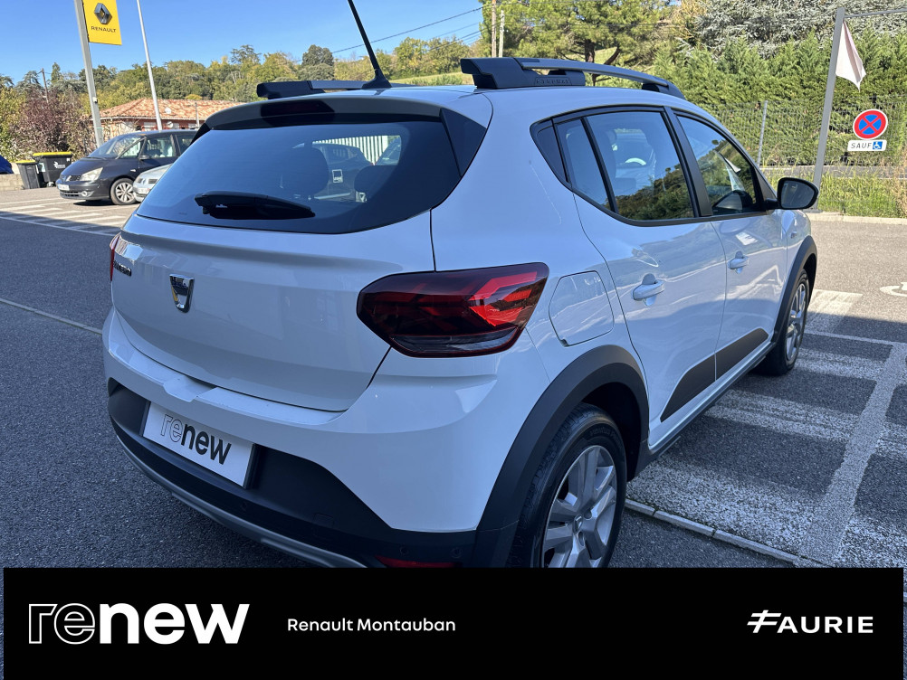 Acheter Dacia Sandero Sandero TCe 90 - 22 Stepway Confort 5p occasion dans les concessions du Groupe Faurie