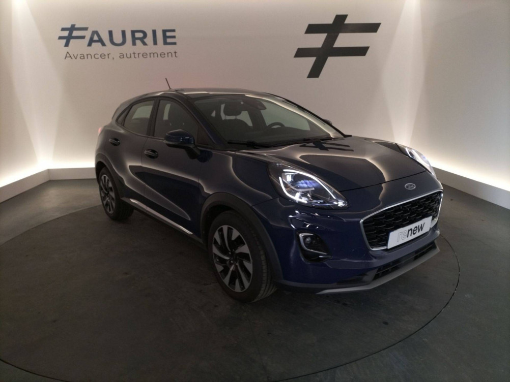 Acheter Ford Puma Puma 1.0 Flexifuel 125 ch mHEV S&S BVM6 Titanium 5p occasion dans les concessions du Groupe Faurie