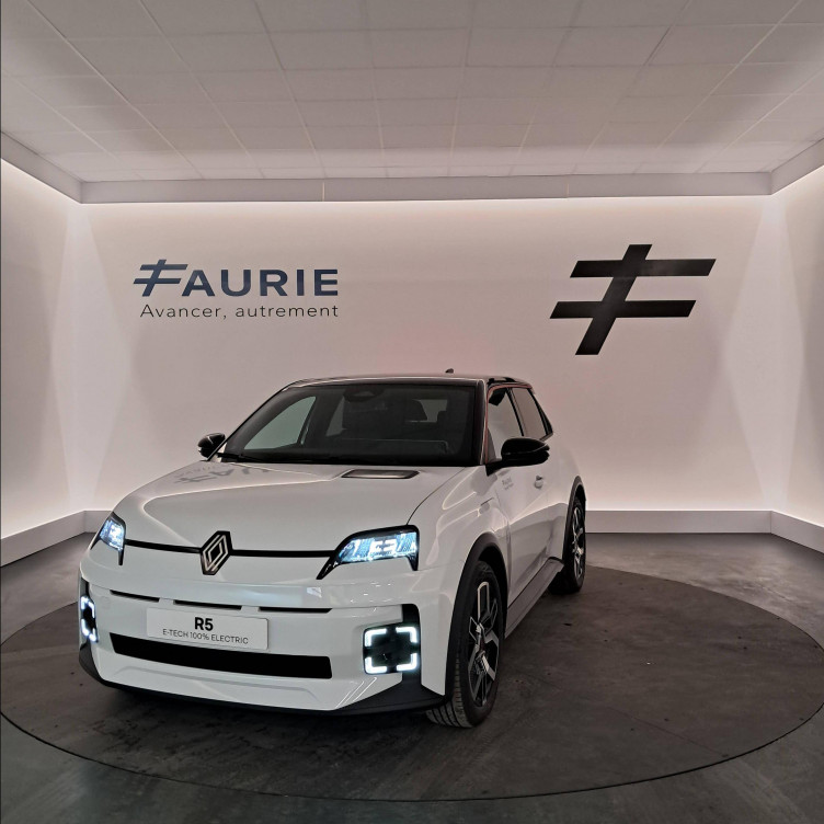 Acheter Renault Renault 5 Renault 5 E-Tech Electrique 150 ch autonomie confort Techno 5p neuf dans les concessions du Groupe Faurie