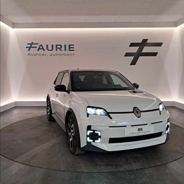 Acheter Renault Renault 5 Renault 5 E-Tech Electrique 150 ch autonomie confort Techno 5p neuf dans les concessions du Groupe Faurie