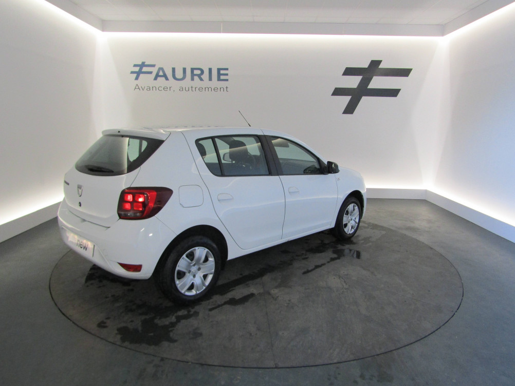 Acheter Dacia Sandero Sandero SCe 75 City + 5p occasion dans les concessions du Groupe Faurie