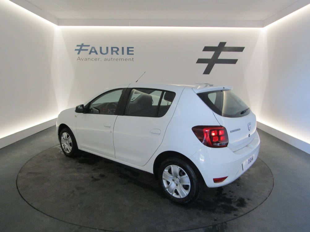 Acheter Dacia Sandero Sandero SCe 75 City + 5p occasion dans les concessions du Groupe Faurie