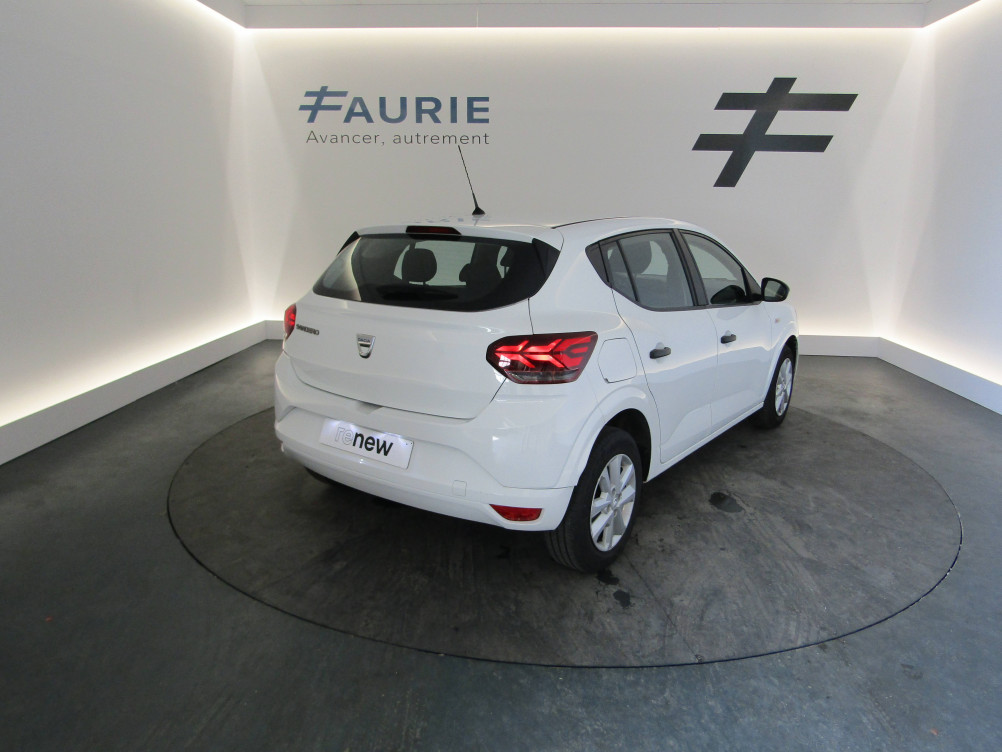 Acheter Dacia Sandero Sandero SCe 65 Essentiel 5p occasion dans les concessions du Groupe Faurie