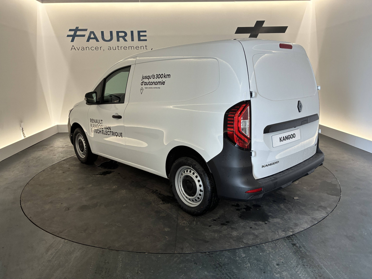 Miniature Eligor Renault Kangoo Van Electrique 2020 - échelle 1/43, Rouge Pompier