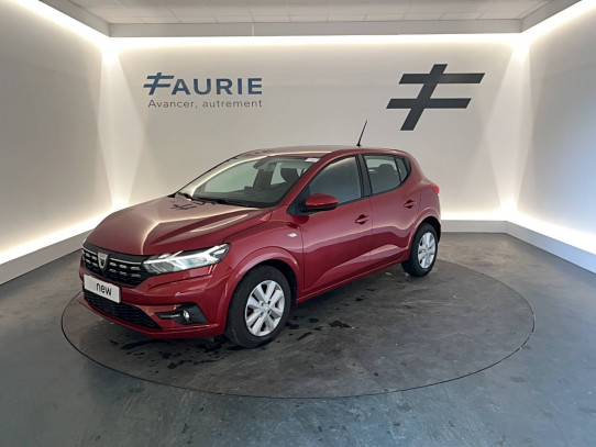 Acheter Dacia Sandero Sandero SCe 65 - 22 Confort 5p occasion dans les concessions du Groupe Faurie