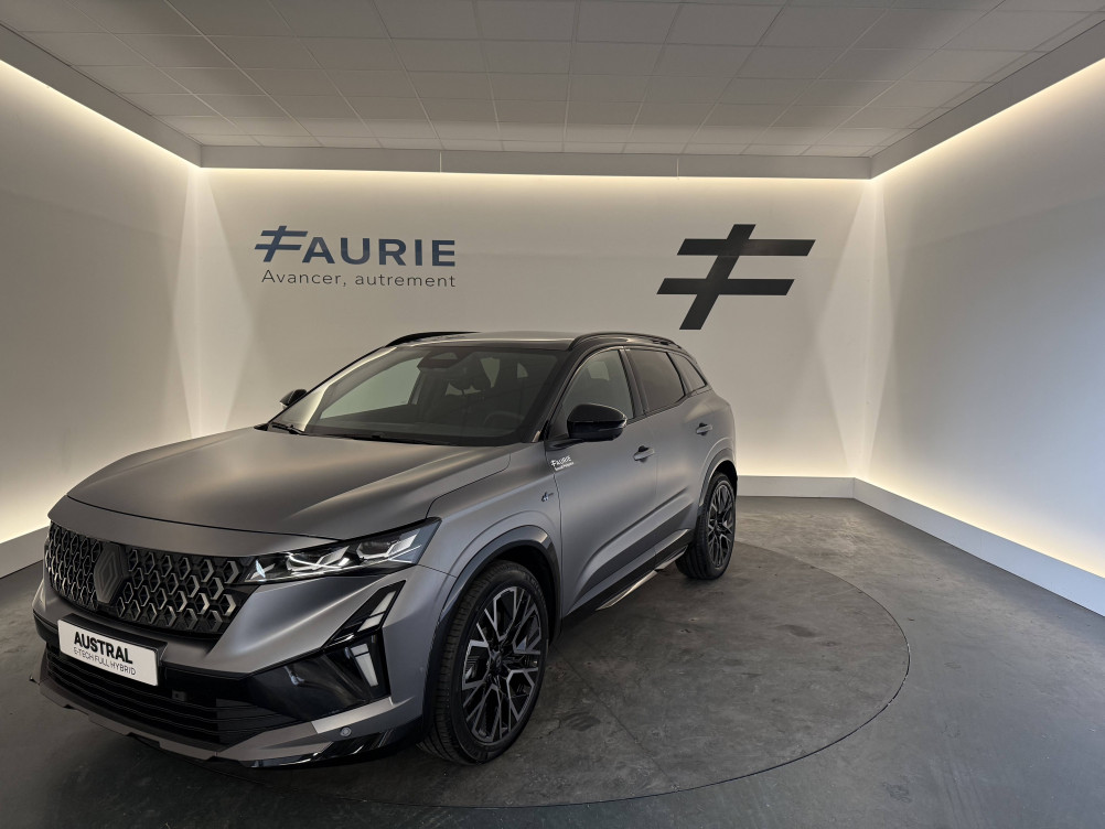 Acheter Renault Austral Austral full hybrid E-Tech 200 ch Esprit Alpine 5p neuf dans les concessions du Groupe Faurie