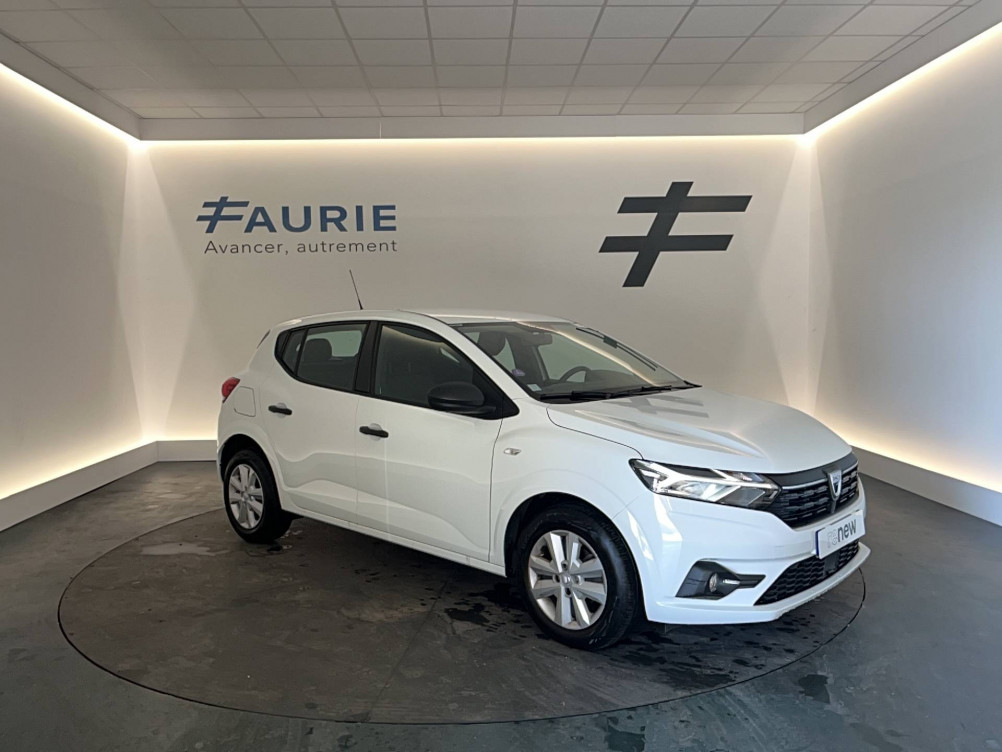 Acheter Dacia Sandero Sandero SCe 65 Essentiel 5p occasion dans les concessions du Groupe Faurie