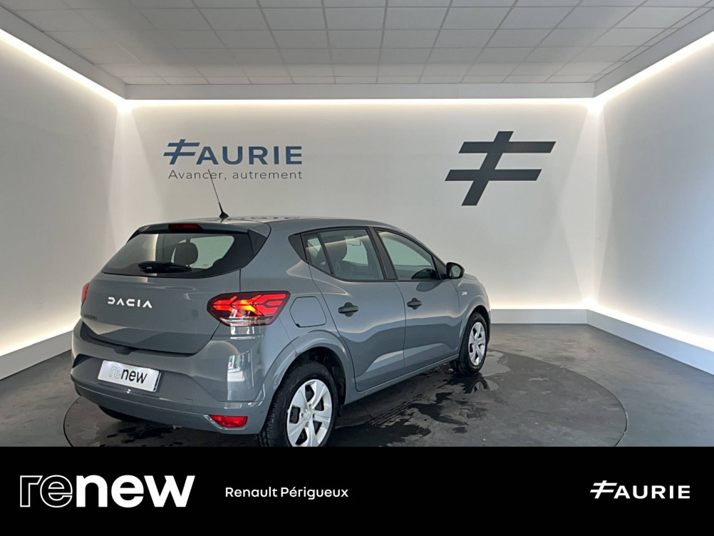 Acheter Dacia Sandero Sandero SCe 65 Essential 5p occasion dans les concessions du Groupe Faurie