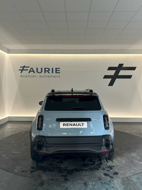 Acheter Renault Renault 4 Renault 4 E-Tech Electrique 150 ch autonomie confort Iconic 5p neuf dans les concessions du Groupe Faurie