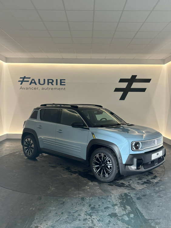 Acheter Renault Renault 4 Renault 4 E-Tech Electrique 150 ch autonomie confort Iconic 5p neuf dans les concessions du Groupe Faurie
