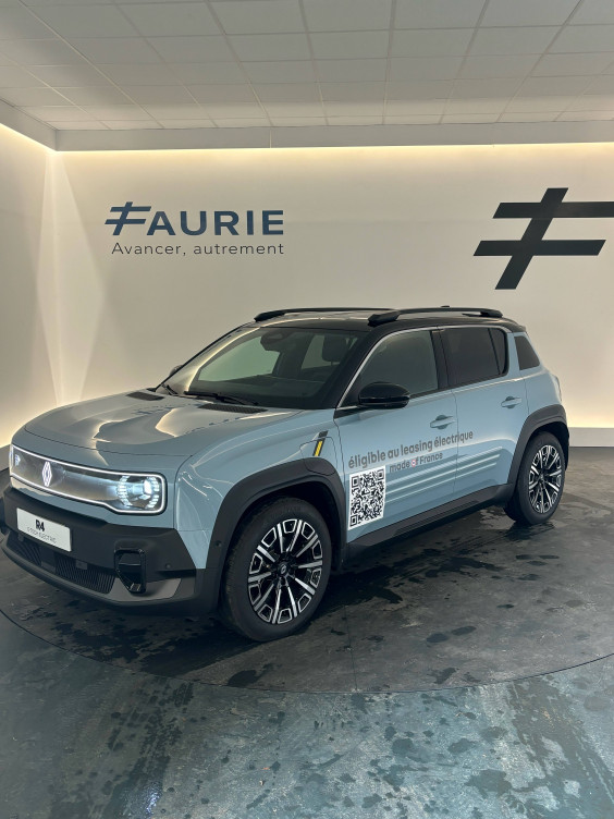 Acheter Renault Renault 4 Renault 4 E-Tech Electrique 150 ch autonomie confort Iconic 5p neuf dans les concessions du Groupe Faurie