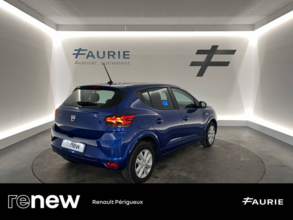 Acheter Dacia Sandero Sandero ECO-G 100 - 22 Confort 5p occasion dans les concessions du Groupe Faurie
