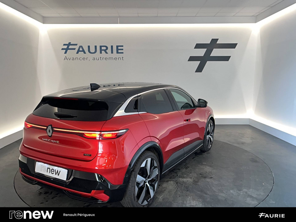 Acheter Renault Megane E-Tech Megane E-Tech EV60 220 ch super charge Techno 5p occasion dans les concessions du Groupe Faurie