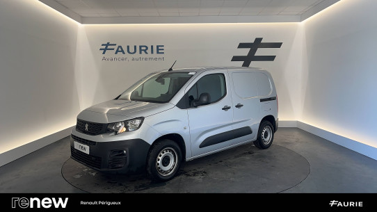 Acheter Peugeot Partner 3 Fourgon PARTNER FOURGON STANDARD 650 KG BLUEHDI 100 S&S BVM5 ASPHALT 4p occasion dans les concessions du Groupe Faurie