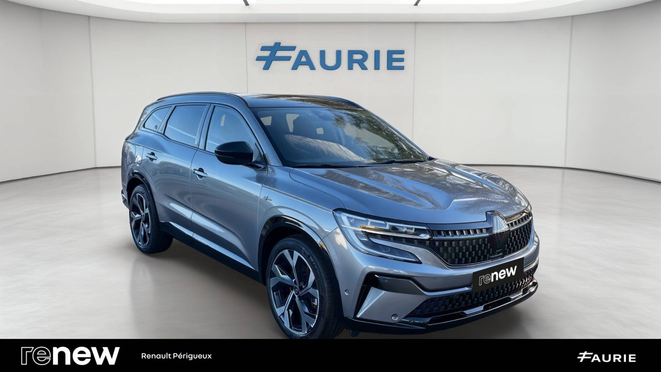 Acheter Renault Espace 6 Espace E-Tech hybrid 200 esprit Alpine 5p occasion dans les concessions du Groupe Faurie