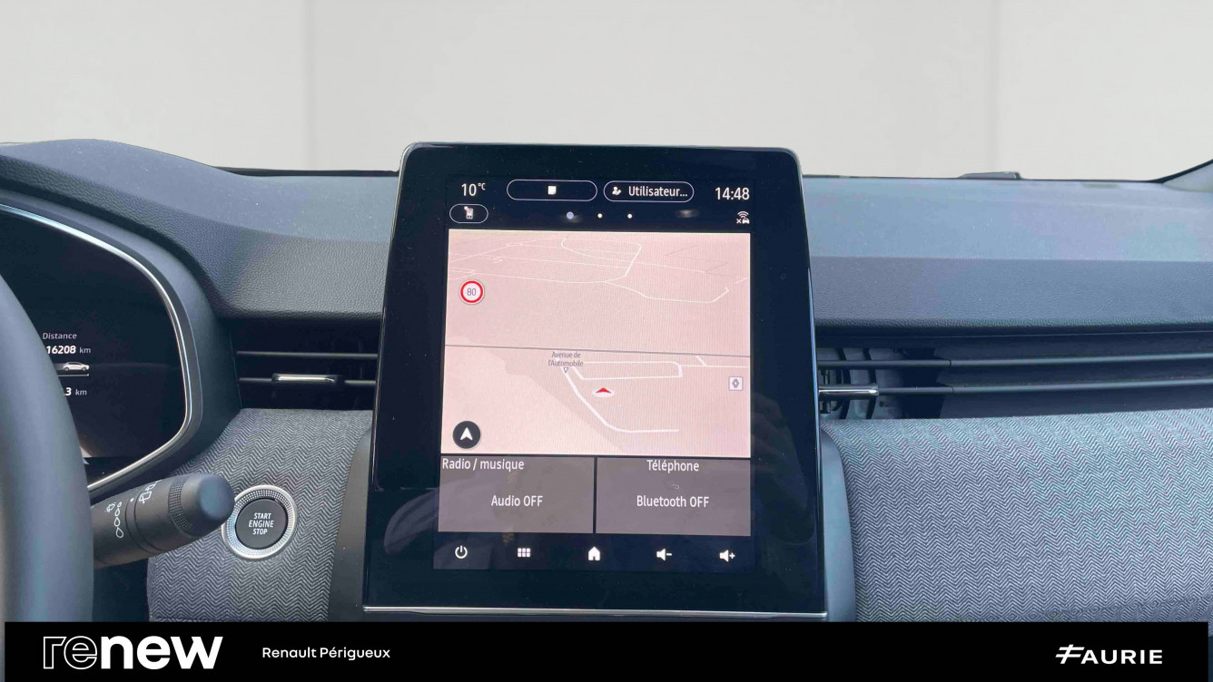 Acheter Renault Clio 5 Clio E-Tech full hybrid 145 ch GSR2 Techno 5p occasion dans les concessions du Groupe Faurie