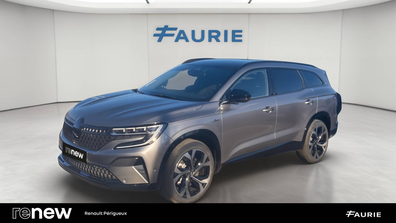 Acheter Renault Espace 6 Espace E-Tech hybrid 200 esprit Alpine 5p occasion dans les concessions du Groupe Faurie