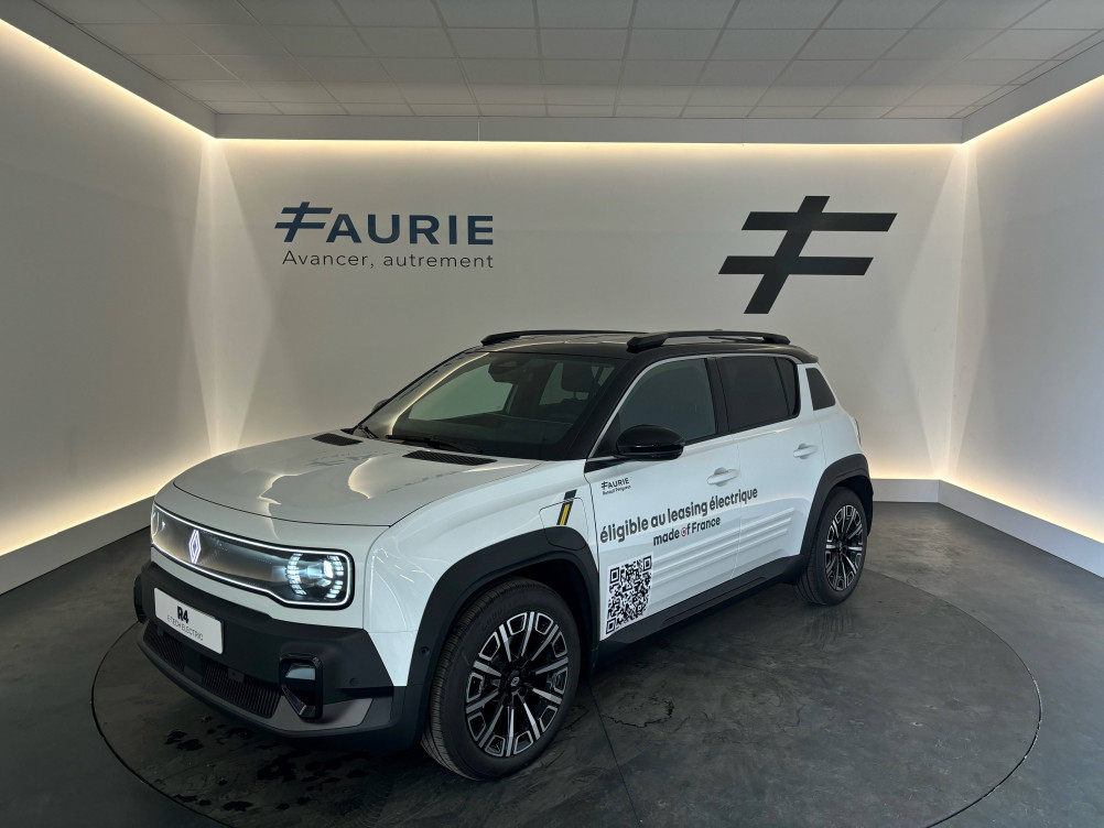 Acheter Renault Renault 4 Renault 4 E-Tech Electrique 150 ch autonomie confort Iconic 5p neuf dans les concessions du Groupe Faurie