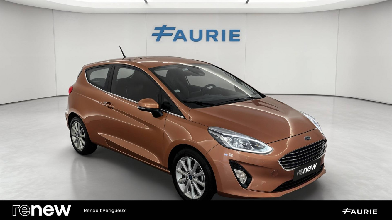 Acheter Ford Fiesta Fiesta 1.0 EcoBoost 125 ch S&S BVM6 Titanium 3p occasion dans les concessions du Groupe Faurie