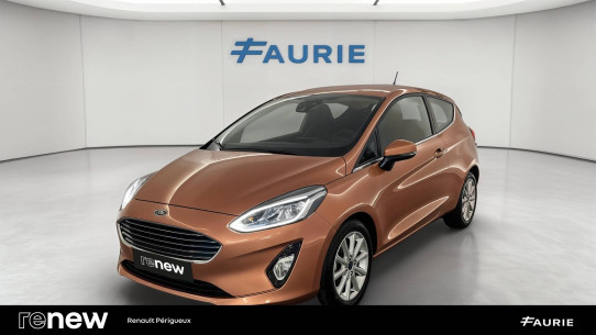 Acheter Ford Fiesta Fiesta 1.0 EcoBoost 125 ch S&S BVM6 Titanium 3p occasion dans les concessions du Groupe Faurie