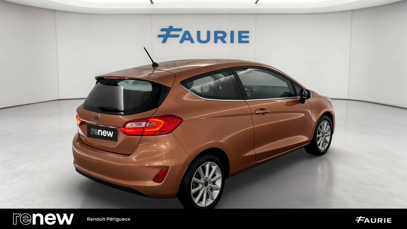 Acheter Ford Fiesta Fiesta 1.0 EcoBoost 125 ch S&S BVM6 Titanium 3p occasion dans les concessions du Groupe Faurie