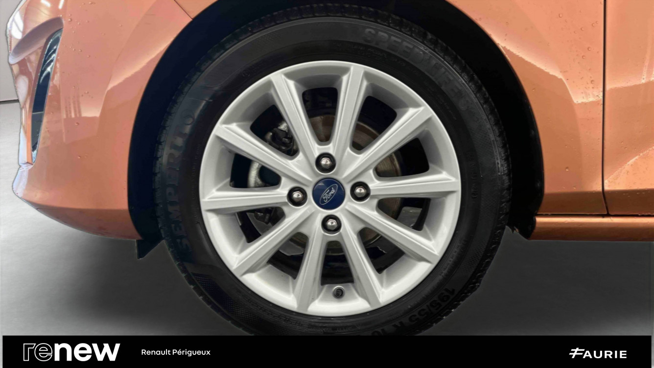 Acheter Ford Fiesta Fiesta 1.0 EcoBoost 125 ch S&S BVM6 Titanium 3p occasion dans les concessions du Groupe Faurie