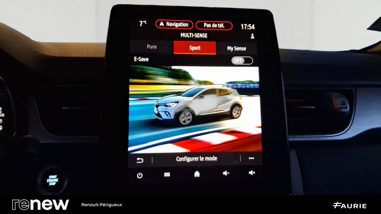 Acheter Renault Captur 2 Captur E-Tech Plug-in 160 - 21B R.S. Line 5p occasion dans les concessions du Groupe Faurie