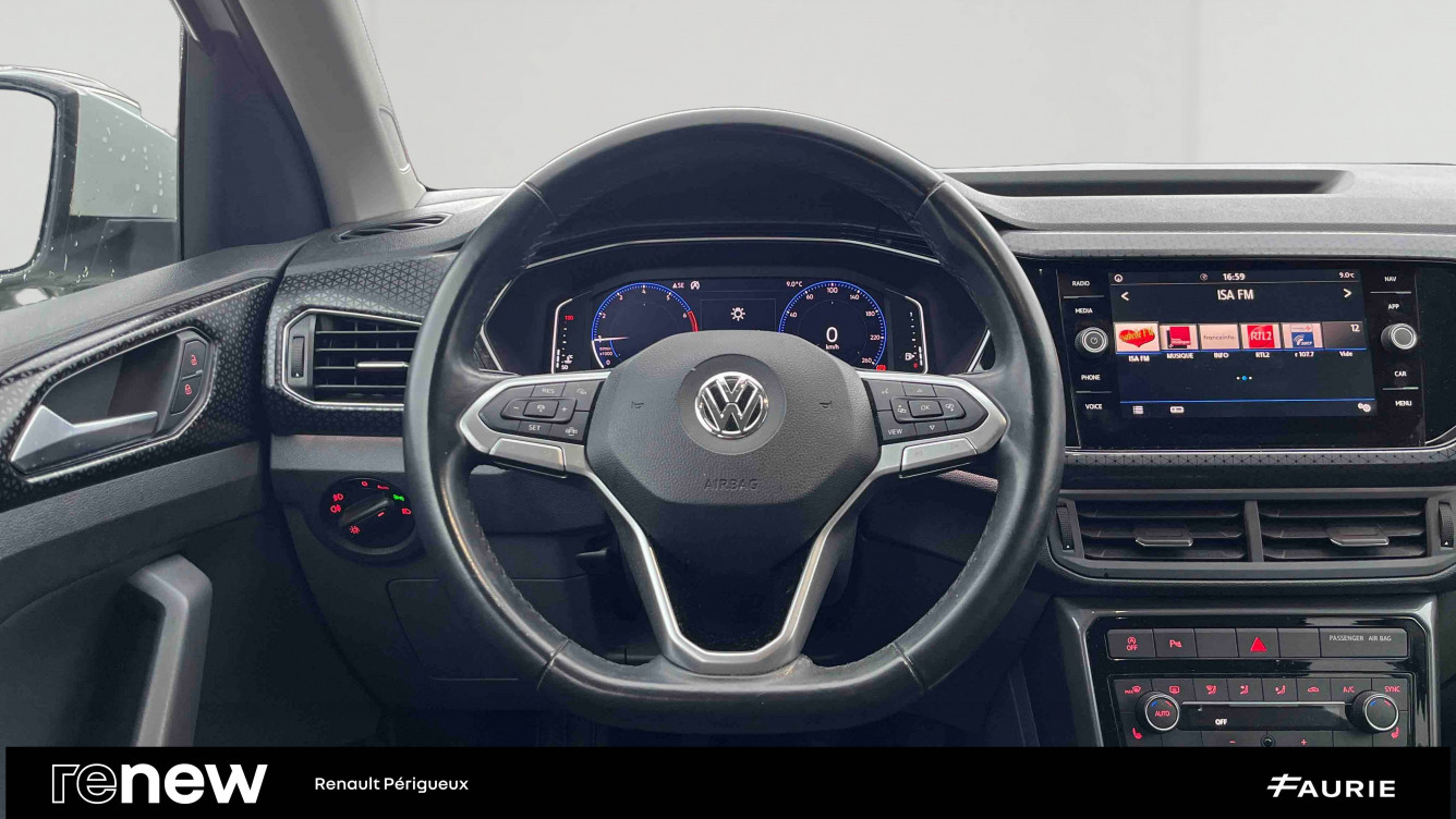 Acheter Volkswagen T-Cross T-Cross 1.0 TSI 115 Start/Stop BVM6 Carat 5p occasion dans les concessions du Groupe Faurie