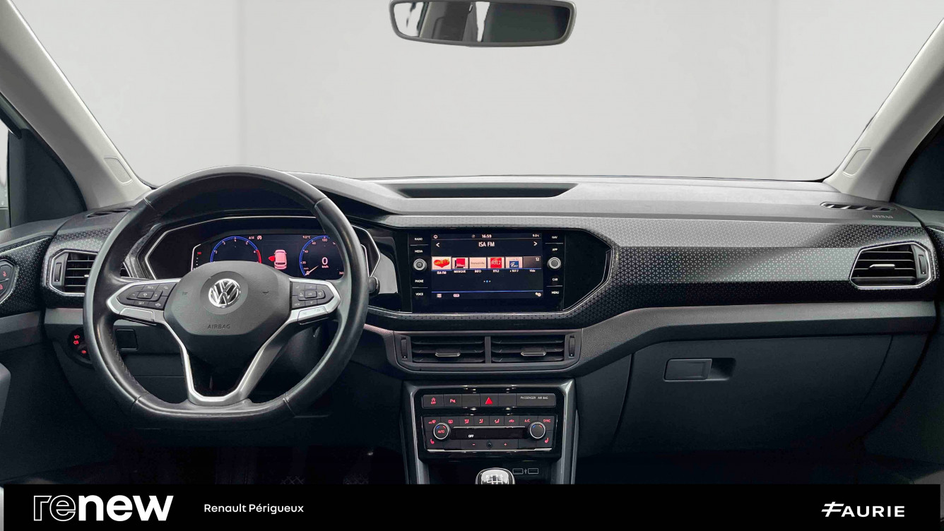 Acheter Volkswagen T-Cross T-Cross 1.0 TSI 115 Start/Stop BVM6 Carat 5p occasion dans les concessions du Groupe Faurie