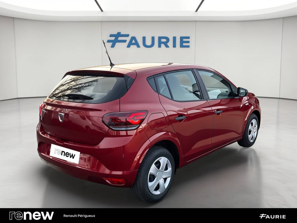 Acheter Dacia Sandero Sandero SCe 65 - 22 Essentiel 5p occasion dans les concessions du Groupe Faurie