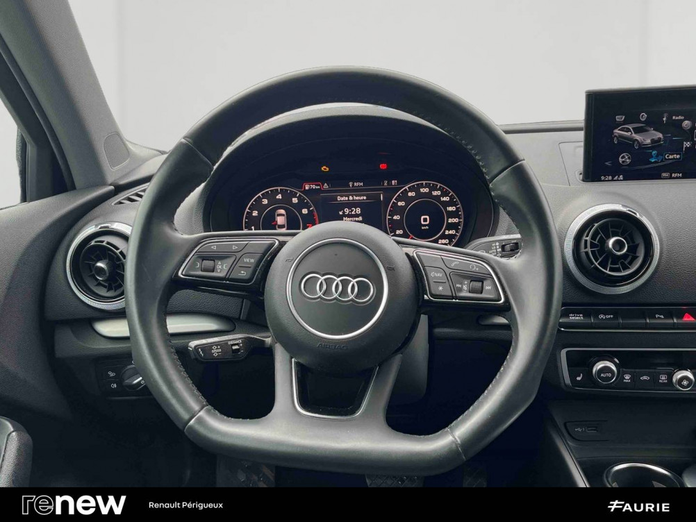Acheter Audi A3 A3 Berline 1.5 TFSI CoD 150 S tronic 7 Design Luxe 4p occasion dans les concessions du Groupe Faurie