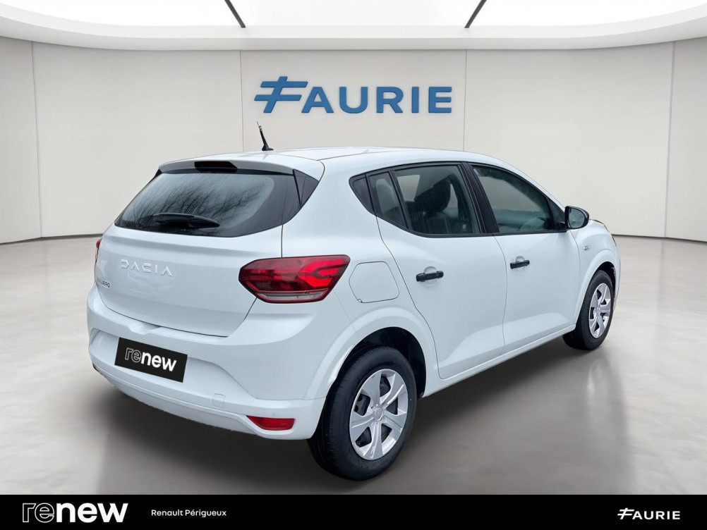 Acheter Dacia Sandero Sandero SCe 65 Essential 5p occasion dans les concessions du Groupe Faurie