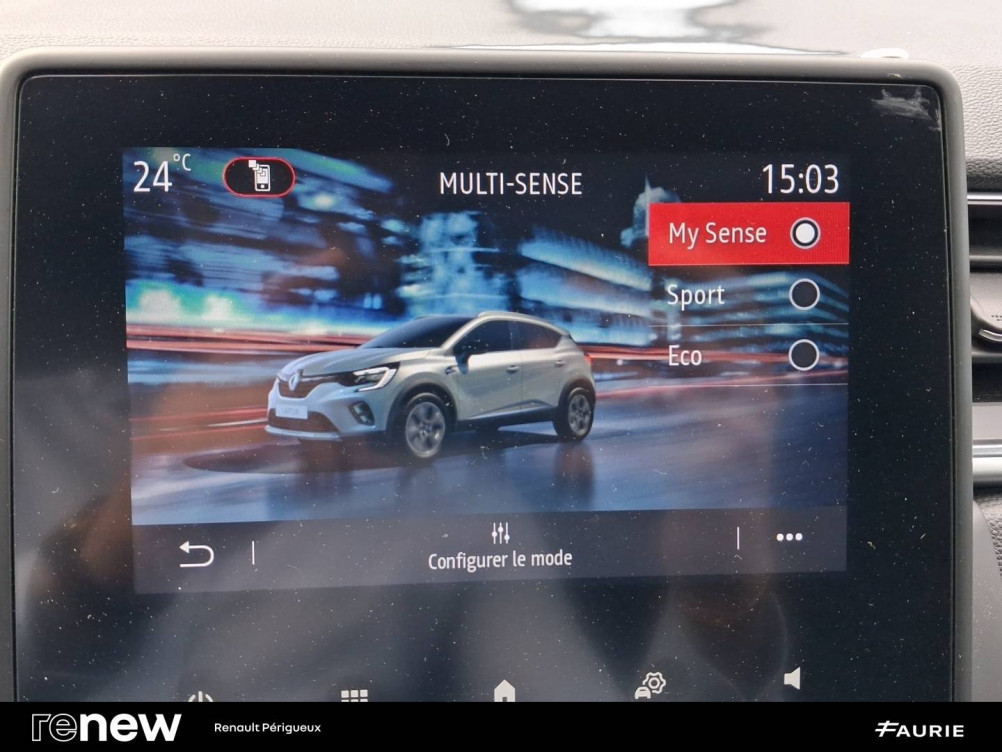 Acheter Renault Captur 2 Captur E-Tech 145 - 21 Intens 5p occasion dans les concessions du Groupe Faurie