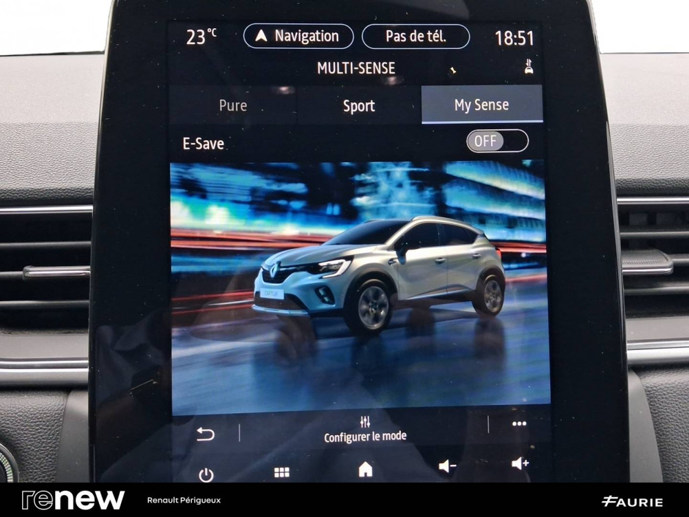 Acheter Renault Captur 2 Captur E-Tech hybride rechargeable 160 Techno 5p occasion dans les concessions du Groupe Faurie
