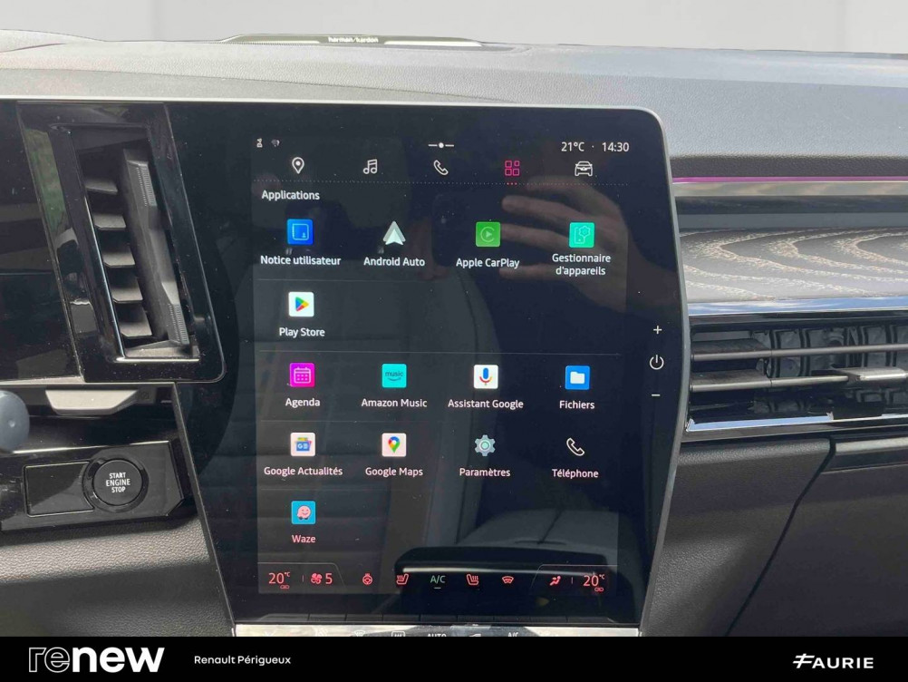 Acheter Renault Espace 6 Espace E-Tech hybrid 200 Iconic 5p occasion dans les concessions du Groupe Faurie