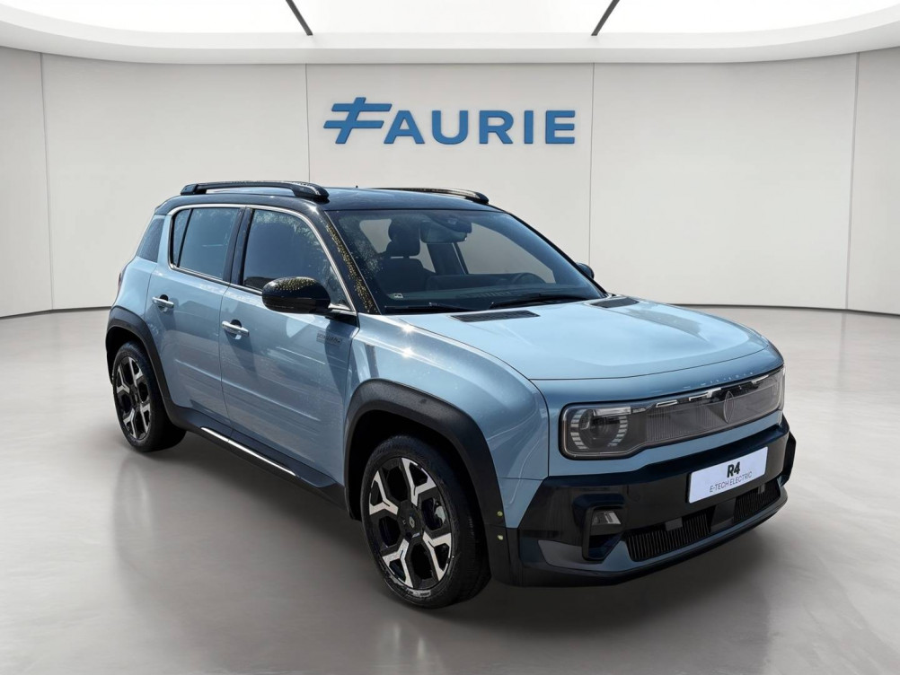 Acheter Renault Renault 4 Renault 4 E-Tech Electrique 150 ch autonomie confort Techno 5p neuf dans les concessions du Groupe Faurie