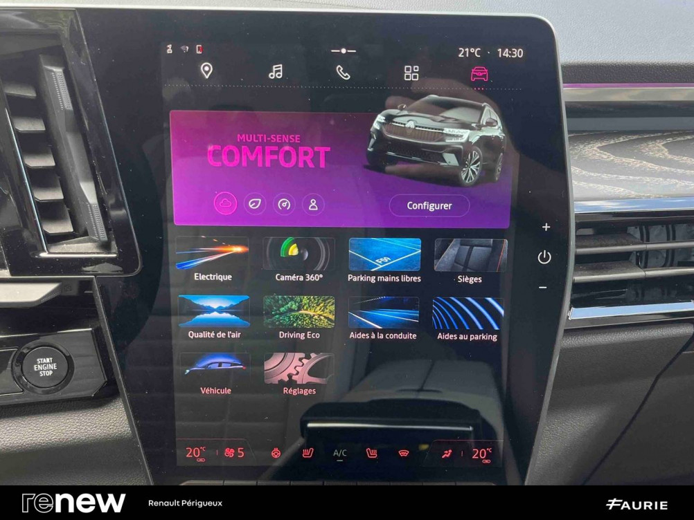 Acheter Renault Espace 6 Espace E-Tech hybrid 200 Iconic 5p occasion dans les concessions du Groupe Faurie