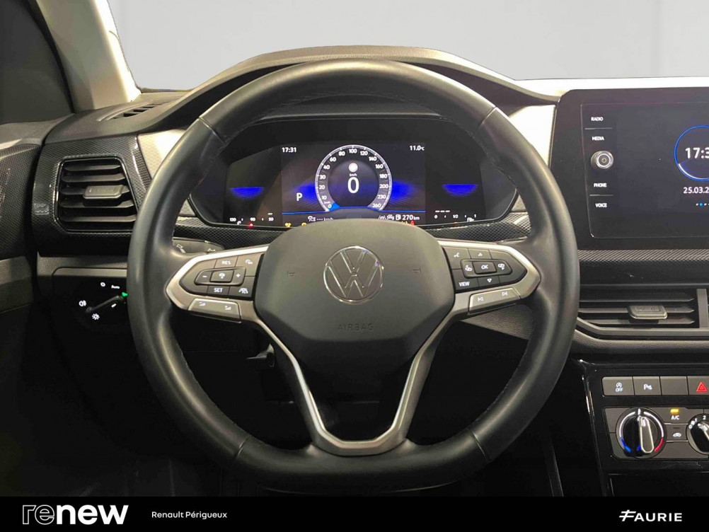 Acheter Volkswagen T-Cross T-Cross 1.0 TSI 116 Start/Stop DSG7 Life 5p occasion dans les concessions du Groupe Faurie