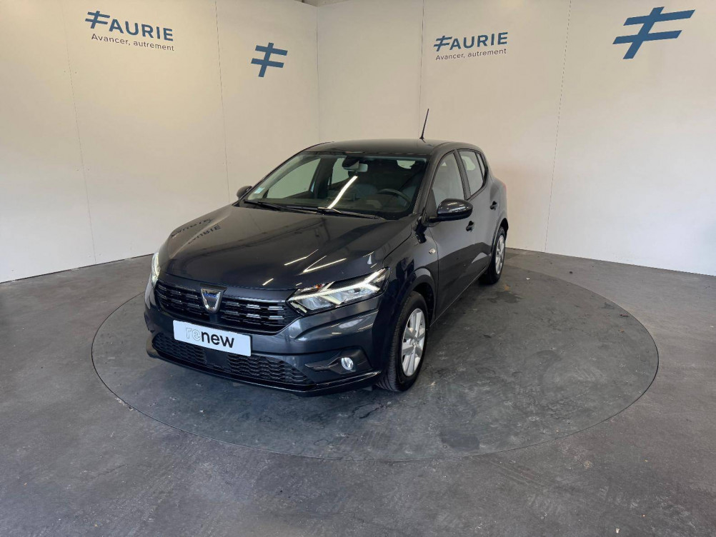 Acheter Dacia Sandero Sandero SCe 65 - 22 Confort 5p occasion dans les concessions du Groupe Faurie