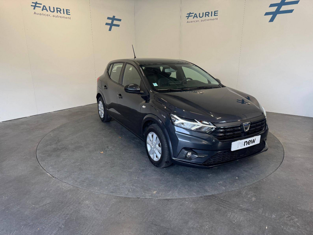 Acheter Dacia Sandero Sandero SCe 65 - 22 Confort 5p occasion dans les concessions du Groupe Faurie