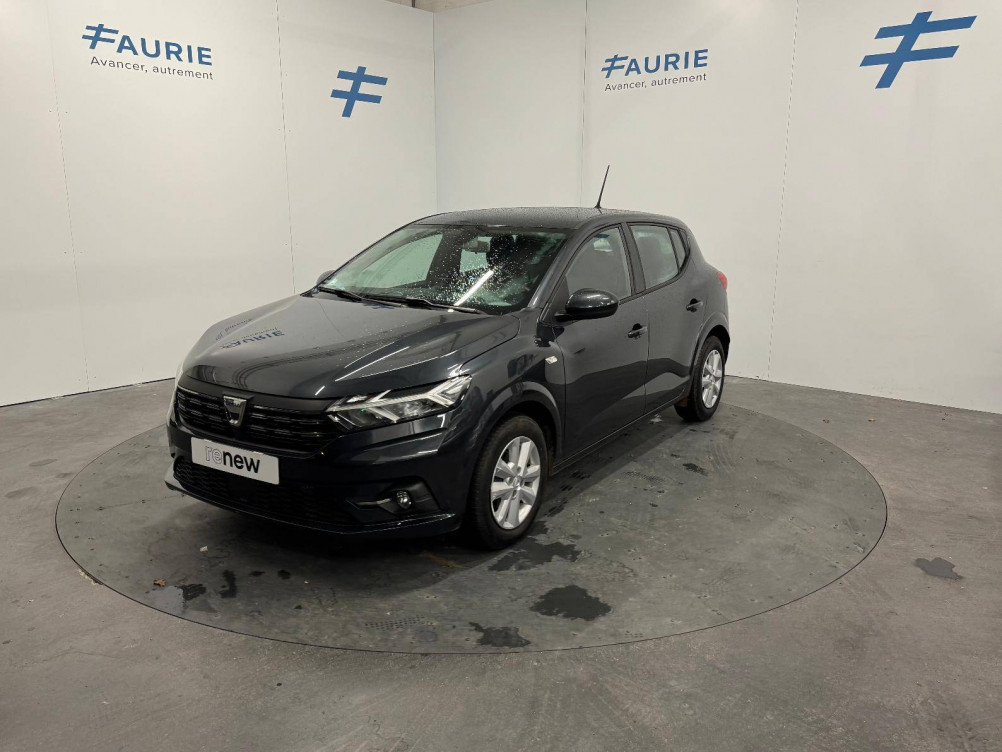 Acheter Dacia Sandero Sandero SCe 65 - 22 Confort 5p occasion dans les concessions du Groupe Faurie