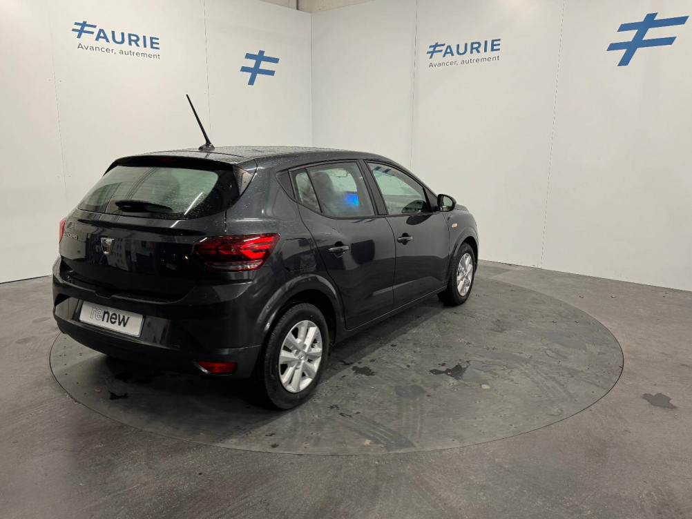 Acheter Dacia Sandero Sandero SCe 65 - 22 Confort 5p occasion dans les concessions du Groupe Faurie