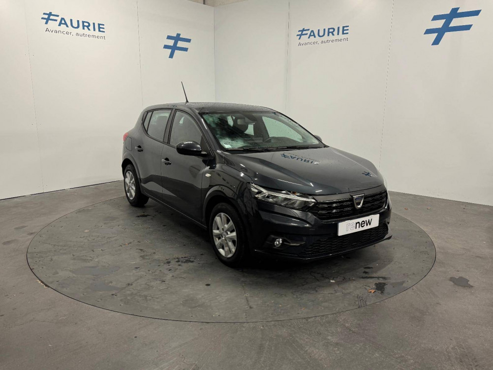 Acheter Dacia Sandero Sandero SCe 65 - 22 Confort 5p occasion dans les concessions du Groupe Faurie