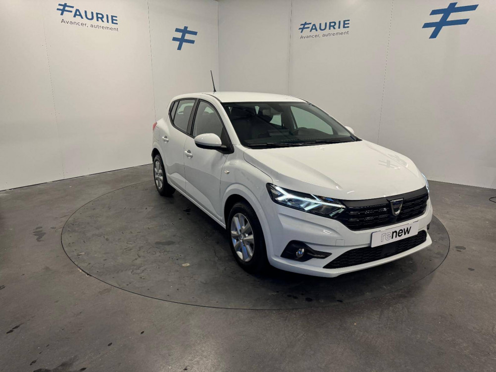 Acheter Dacia Sandero Sandero SCe 65 - 22 Confort 5p occasion dans les concessions du Groupe Faurie