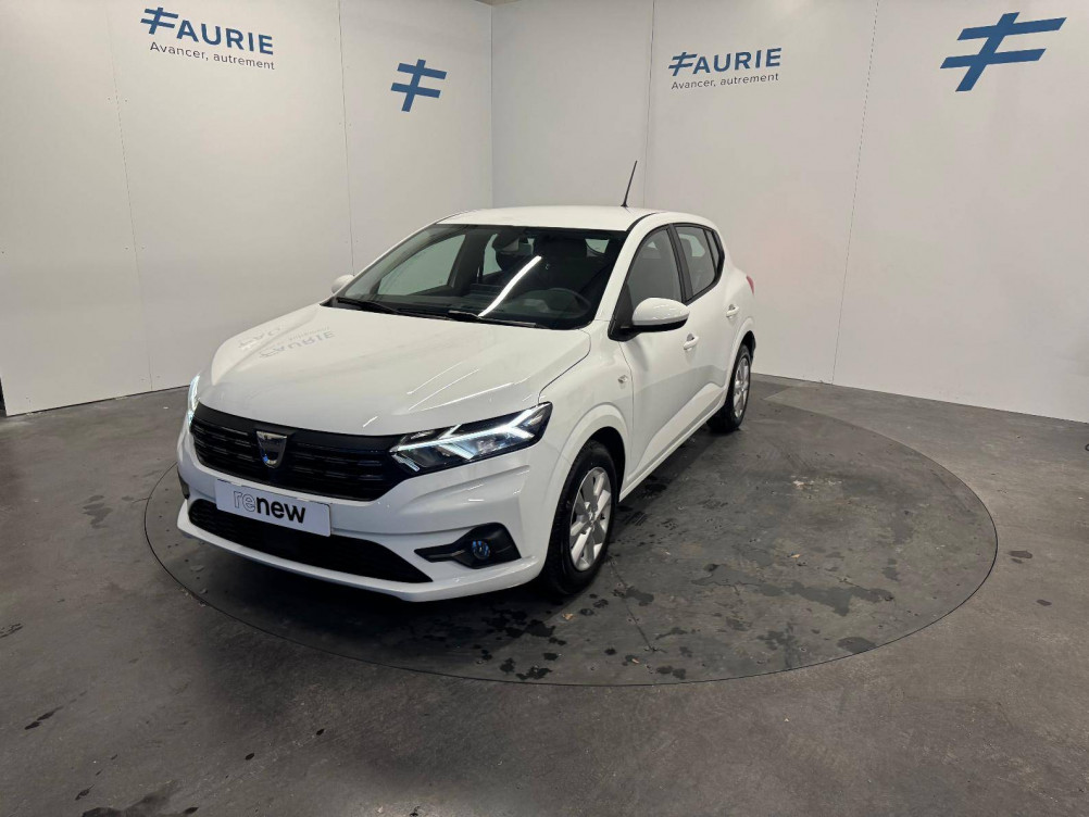 Acheter Dacia Sandero Sandero SCe 65 - 22 Confort 5p occasion dans les concessions du Groupe Faurie