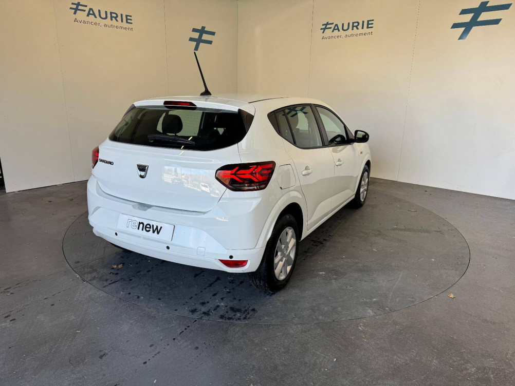 Acheter Dacia Sandero Sandero SCe 65 - 22 Confort 5p occasion dans les concessions du Groupe Faurie