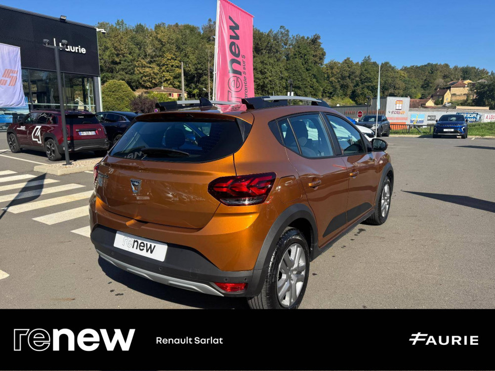 Acheter Dacia Sandero Sandero TCe 90 - 22 Stepway Confort 5p occasion dans les concessions du Groupe Faurie