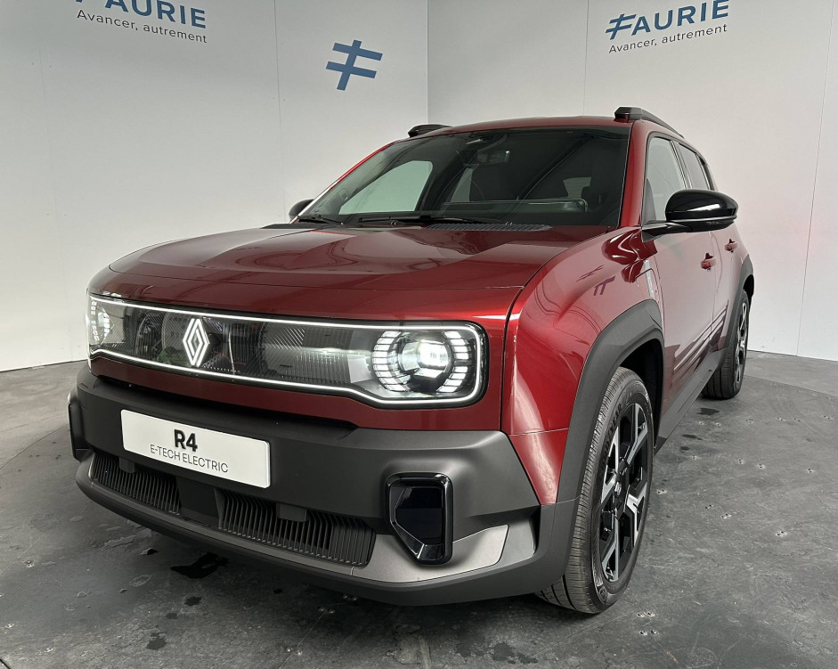 Acheter Renault Renault 4 Renault 4 E-Tech Electrique 150 ch autonomie confort Techno 5p neuf dans les concessions du Groupe Faurie