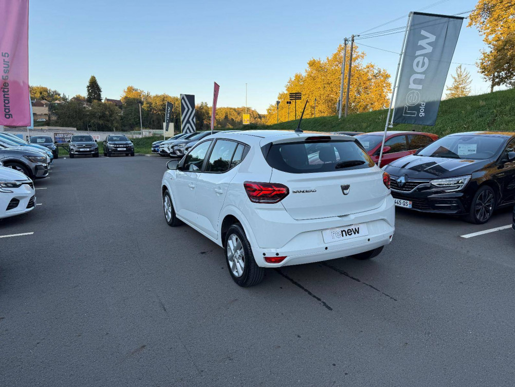 Acheter Dacia Sandero Sandero TCe 90 - 22 Confort 5p occasion dans les concessions du Groupe Faurie