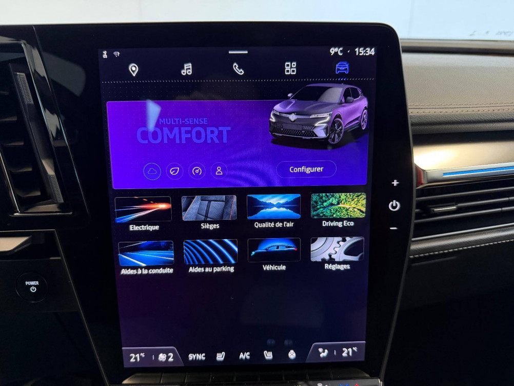 Acheter Renault Megane E-Tech Megane E-Tech EV60 220 ch super charge Iconic 5p occasion dans les concessions du Groupe Faurie